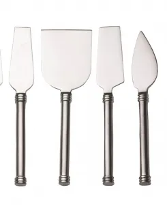 Набор из 5 ножей для сыра Endurance из нержавеющей стали, длина 15 см Rsvp International, серый