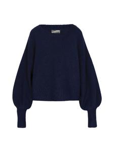 Женский свитер темно-синего цвета DreiMaster Vintage