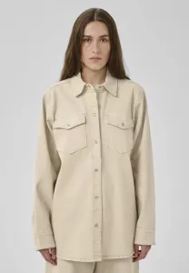 Dagmarmw 157 блузка на пуговицах My Essential Wardrobe, Oatmeal