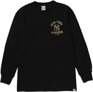 Футболка Fanatics MLBSTANDARD GOLD PRINTLOGO TEE с длинным рукавом, черный