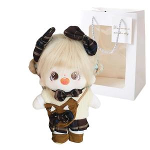 Хлопковая кукла имидж хлопковый бэбидолл комплект одежды для кукол плюшевая кукла высота 20см Bitter purchase