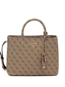 Сумка через плечо с монограммой Guess Usa, коричневый