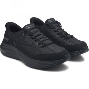 Кроссовки на толстой подошве Skechers Slip-Ins contour foam cozy fit, black