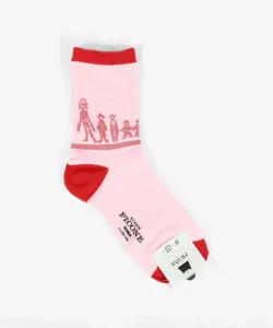 Носки с семейным узором Studio Picone, цвет Pink(029)