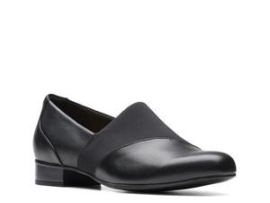 Слипоны Clarks Juliet Gem Slip-On, Black Leather