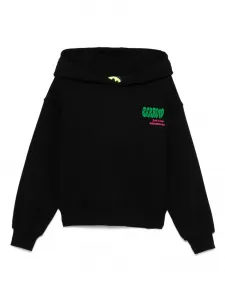 Худи с логотипом Barrow kids, черный