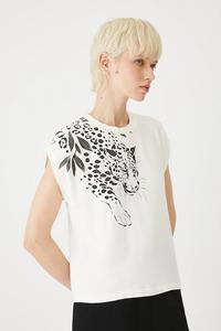 Хлопковая футболка Medicine, бежевый