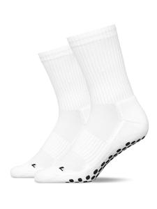 SNOCKS Футбольные носки с ABS-пластиком, 2 пары, белые