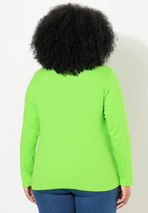 Топ с длинными рукавами TURTLENECK Ulla Popken, зеленый