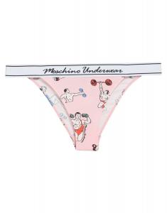 Трусы Moschino, лососево-розовый