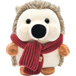 Милый шарф Prickly Mr. Hedgehog плюшевая кукла высотой 18 см Whoops, красный