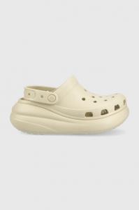 Шлепанцы Crocs, бежевый