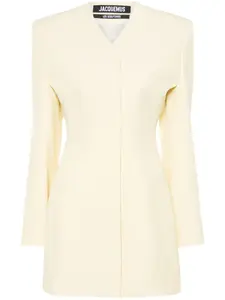 Платье мини La Robe Cubo JACQUEMUS, желтый