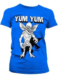 Футболка Yum Yum Girly Tee синего цвета Gremlins