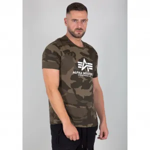 Футболка Alpha Industries "Базовая футболка", оливковый