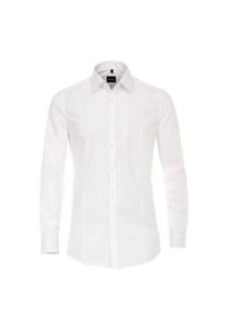 Мужская деловая рубашка однотонного кроя Venti, белый