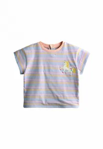 Футболка с принтом стандартного кроя Jojo Maman Bébé, Purple