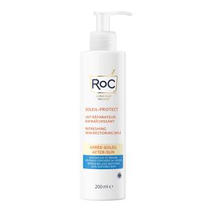 Средство после загара soleil-protect refreshing skin restoring milk after-sun Roc, объем 200 мл