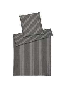 Скромное постельное белье антрацитового цвета Elegante, 155 x 220 + 80 x 80 см