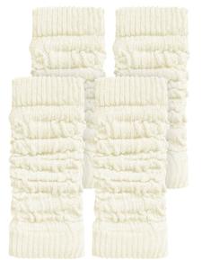 Normani Наколенники из шерсти белые