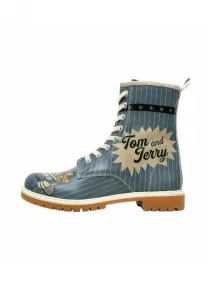 Ботинки tom and jerry friendswithamouse handgefert на большой платформе Dogo, Blau