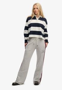 Superdry & Co Брюки-клеш 'Athletic Essentials' в крапчатом сером