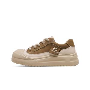 Нескользящие низкие кроссовки для скейтбординга, женские, кофейного цвета C°BANNER, Coffee