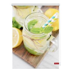 Рулонные шторы Lichtblick Limo, 45x150x6 см цвет gelb/grün