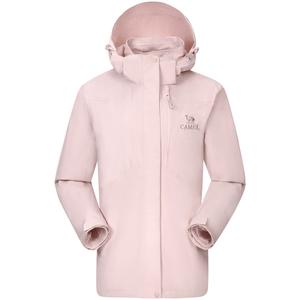 Ветровка для любой погоды женская CAMEL, древесно-фиолетовая