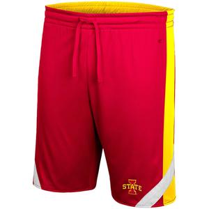 Мужские двусторонние шорты Cardinal/Gold Iowa State Cyclones Am I Wrong Colosseum