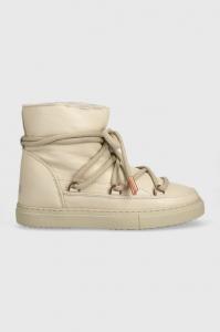 Полные кожаные зимние ботинки Inuikii, бежевый