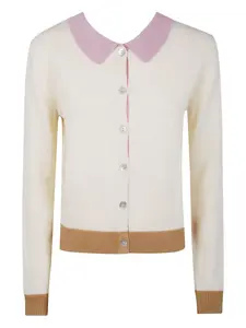 Шерстяной кардиган IN BED WITH YOU, белый