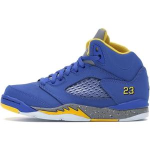 Баскетбольные кроссовки Air 5 для детей дошкольного возраста Jordan, синий