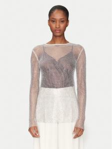 Блузка облегающего кроя Rino 2513941011 Marella, белый