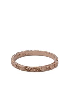 Кольцо Snail Diamond Chain из розового золота Wouters & Hendrix Gold, розовый