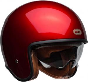 Шлем BELL Moto TX501 Black XS, Gloss Candy Red