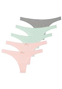 Стринги STRING-TANGAS 5ER SET AUS Yenita, зеленый