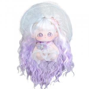 COTTON PLANET Кукла Cotton Doll со скелетом White Dew Southland Dream Butterfly, плюшевая кукла, высота 20 см, длина 22 см