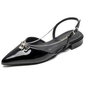 Повседневные однобортные туфли женские City camel, Black