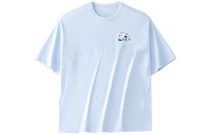 Футболка Anta Life Collection женская небесно-голубая, аквамариновая