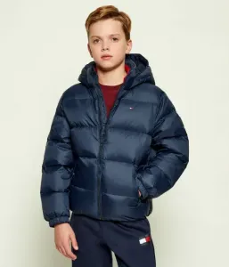 Пуховая куртка regular fit Tommy Hilfiger, темно-синий