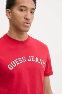 Футболка Guess Jeans, красный