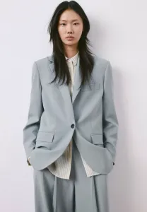 Блейзер Mango, Light Blue