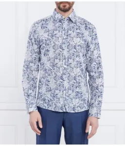 Льняная рубашка Хансон Joop! Jeans, синий