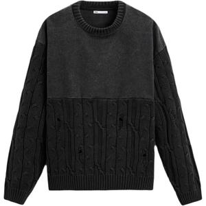 Трикотаж Мужской Угольно-серый ZARA