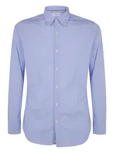 Полосатая рубашка Tintoria Mattei, синий