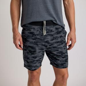 Куртка Free Fly Lined Active Breeze 7 дюймов Short (мужская), Seasmoke Camo/Black