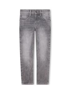 Детские джинсы узкого кроя из денима Timberland, серый