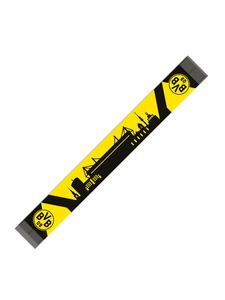 Шарф BVB Skyline в черно-желтом цвете BVB