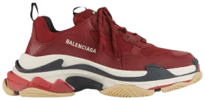 Кроссовки Balenciaga Triple S Sneaker 'Burgundy', красный